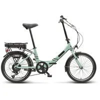 VILLETTE les Vacances,faltbares E-Bike,6 Sp,20 Zoll,minz - Grün