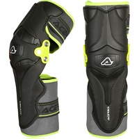 Acerbis X-Strong Knieprotektoren - Schwarz/Gelb