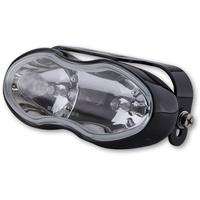 Shin Yo Oval, Fern-/Nebelscheinwerfer - schwarz, klar,