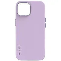 Decoded AntiMicrobial Silicone Backcover iPhone 15 Plus Lavender