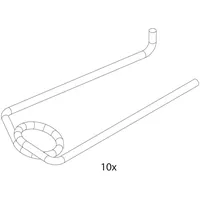 Bosch Ersatzteil TTNR: 87186846990 Haltefeder 18mm (10x)