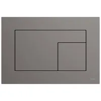 TECE TECEvelvet WC-Betätigungsplatte für Zweimengentechnik, 220x150x5mm, 9240731