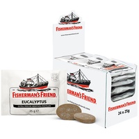 Fisherman's Friend Fishermans-Friend Kräuterbonbons Eucalyptus, 24 Beutel, 600g