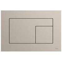TECE TECEvelvet WC-Betätigungsplatte für Zweimengentechnik, Beige Arizona / Greige