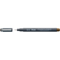 Pentel Pointliner Fineliner braun 0,5 mm, 1 St.