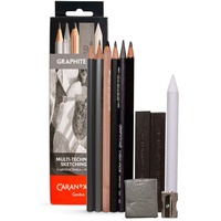 Caran d'Ache Bleistifte GRAPHITE LINE Skizziertechnik 11er Set