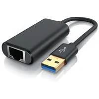 Primewire Netzwerk-Adapter, USB 3.0 auf RJ45 Buchse Netzwerkadapter kompatibel