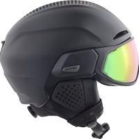 Alpina Alto QV 51-55cm black matt/cobald green