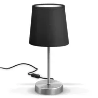 B.K.Licht Tischleuchte Schwarz