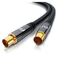 Primewire HDTV Antennenkabel mit Braiding - 2-fach Schirmung -