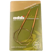 Addi Nature Rundstricknadeln aus Olivenholz 3,25 mm 80 cm