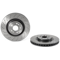 Brembo Bremsscheiben Gelocht/innenbel. Vorne Rechts Links für MERCEDES-BENZ M-Klasse