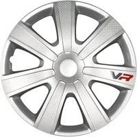 PETEX RB540214 Radzierblendenset VR Silber Größe 14 Zoll Doppelt