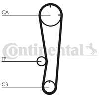Continental CTAM Zahnriemen für MAZDA 323 III
