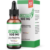 Cbketo 500Mg (inkl. 1 Gratis Flasche) Tropfen zum Einnehmen