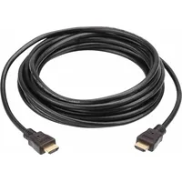 ATEN HDMI Kabel mit Ethernet, Schwarz 20 m,