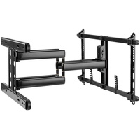 InLine Premium Aluminium Wandhalterung, für Flach-TV (37-80"), schwarz