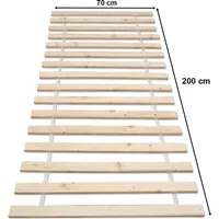Helo Rolllattenrost Lattenrost Rollrost Holzlatten Bettrost 70 x 200