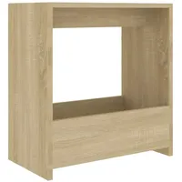 VidaXL Beistelltisch Sonoma-Eiche 50x26x50 cm Holzwerkstoff