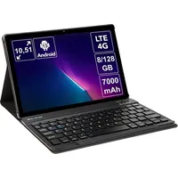 Blow Tab 11 (4G, 10.50", 128 GB, Black/Silver), Tablet,