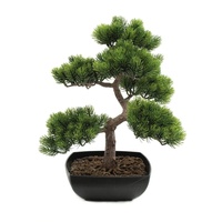 Europalms Bonsai-Pinie, Kunstpflanze, 50cm | Bonsai-Pinie, hervorragend als Tischdeko