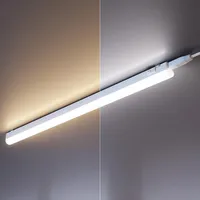 Ledscom.de 2er Set LED Unterbau-Leuchten Rigel, je 57,3cm, Farbtemperatur