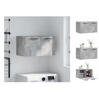 VidaXL Wandschrank Betongrau 60x36,5x35 cm Holzwerkstoff vidaXL