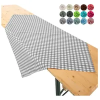Heimtexland ® Tischdecke Mitteldecke Biertisch Garten Tischdeko Landhaus Typ861