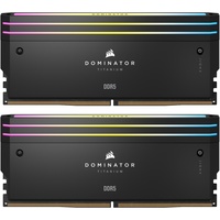 Corsair Dominator Titanium RGB DDR5 RAM, Schwarz