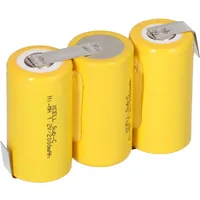 Akkuman 3er Reihe Akku Sub-C 2000mAh 3,6V NiMH mit