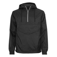 URBAN CLASSICS Windproof Pullover Basic Jacke Black XL