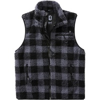 Brandit Textil Brandit Teddyfleece Weste black/grey, Größe XXL