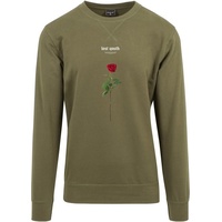 Mister Tee Lost Youth Rose Sweatshirt Olive M