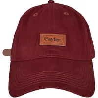 Cayler & Sons Classy Patch Curved Cap in Rot,