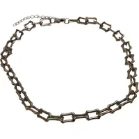 URBAN CLASSICS Chunky Chain Necklace Braun / Bronze