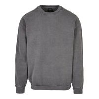 URBAN CLASSICS Heavy Terry Garment Dye Sweatshirt Dark Shadow