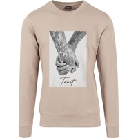 Mister Tee Trust 2.0 Sweatshirt Darksand L