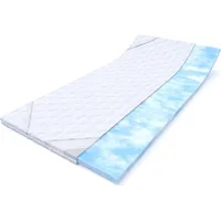 MSS e.K. NightGel Gelschaum Matratzen Topper | 80 cm