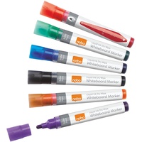 NOBO Liquid Ink Boardmarker Rundspitze 6 Stück sortiert