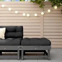 VidaXL Gartenhocker mit Kissen 0 x 0 x 0