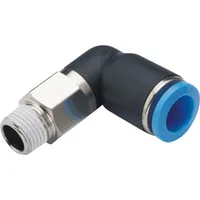 TRU Components Winkelverbinder GPL10-02 Rohr-Ø: 10mm Gewinde-Maß: R1/4 1St.