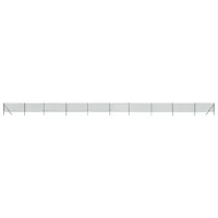 VidaXL Maschendrahtzaun Grün 1x25 m