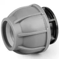 Bradas Endkappe 25 mm korrosionsbeständig