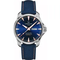 Certina DS Action Day-Date C032.430.18.041.01 Herren Automatikuhr 80h Gangreserve