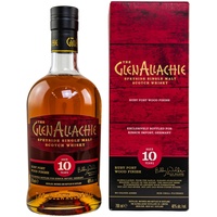 The GlenAllachie GlenAllachie 10 Ruby Port Wood Finish 48%