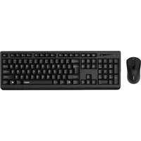 Rapoo X1700 Schwarz Kabelloses Multi-Mode-Deskset