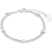 S.Oliver Armband Edelstahl Armbänder & Armreife Weiss Damen