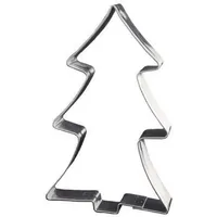 LARES Ausstecher/Ausstechform Riesen Tannenbaum - aus Weißblech - für