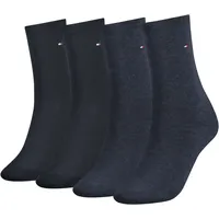 Tommy Hilfiger Damen Socken 4er Pack GIFTBOX SPORTY RIB