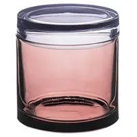 REMEMBER Glasdose S rot/lila - 1 L - Lebensmittelecht,